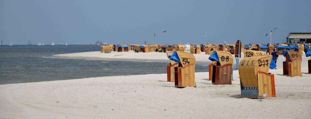 kinderfreundlicher Sandstrand in Laboe