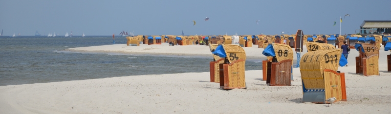 Der kinderfreundliche Strand in Laboe